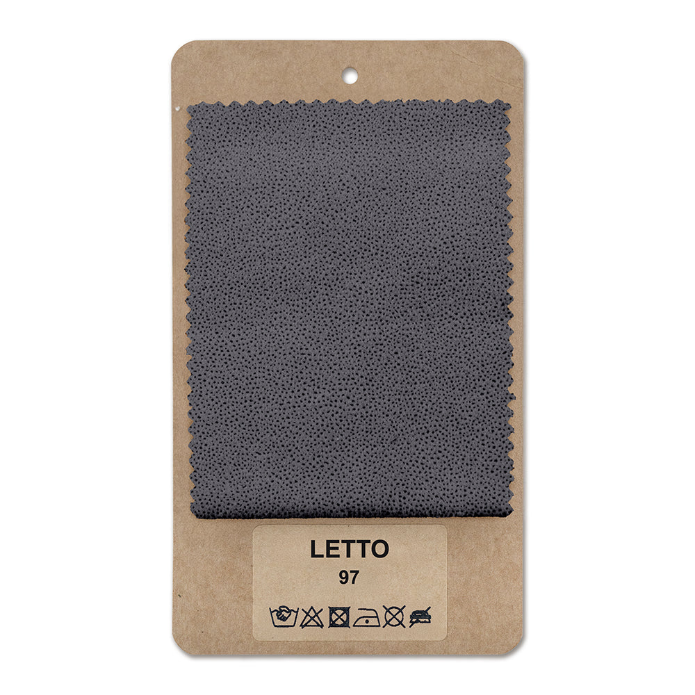 Fabric sample LETTO Ashen Ebony (LETTO 97)