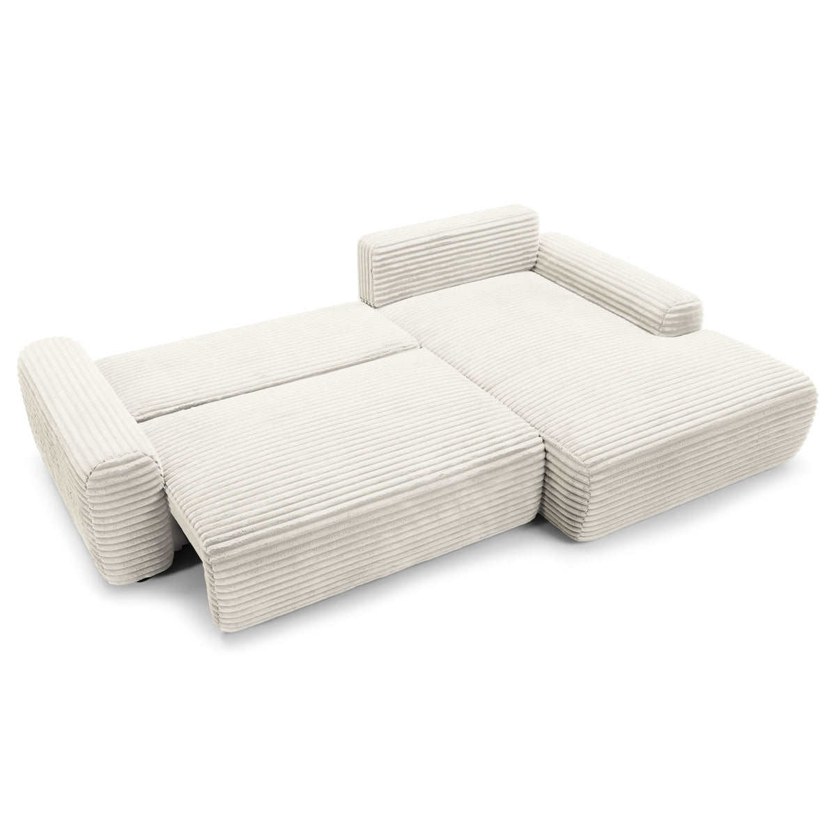 Dori Corner Sofa Bed with Storage 125x200, Modern Style – photo 4