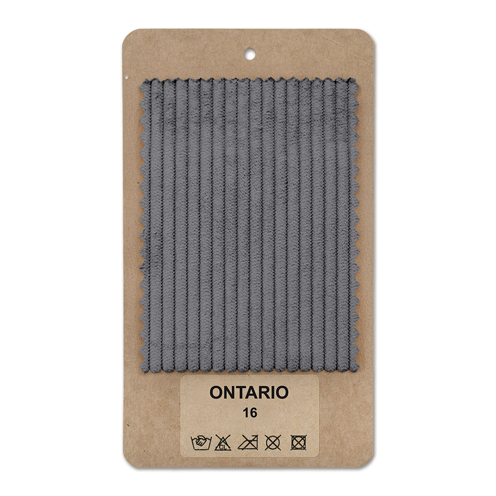 Fabric sample ONTARIO Dark Anthracite (ONTARIO 16)