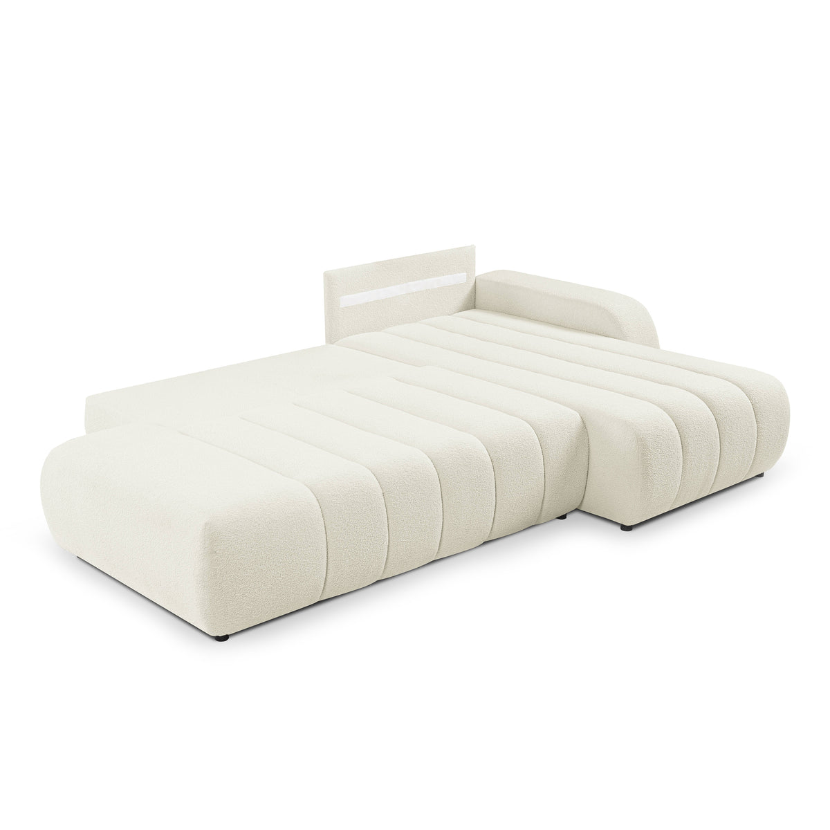Baloa Corner Sofa Bed DL 276 cm, Modern Style