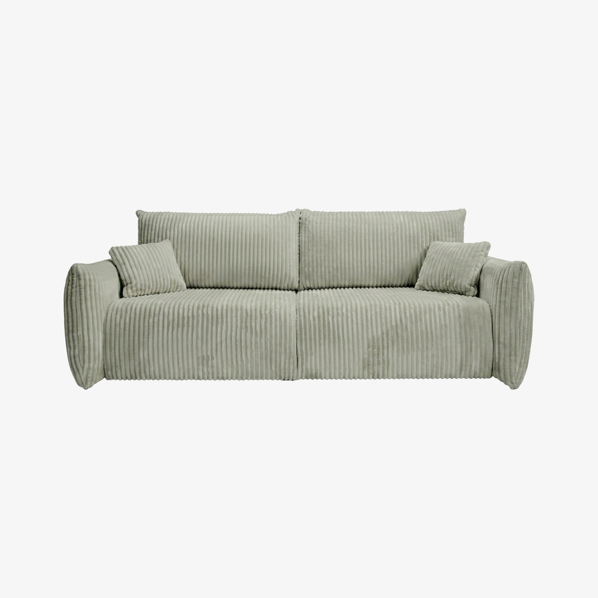 Alloro 3-seater sofa in Stone Sage TILIA 37 fabric
