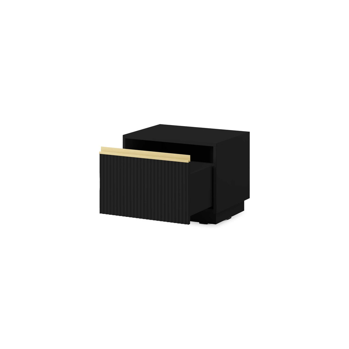 Westa Bedside Table 54x42 cm, Glamour Style – photo 11