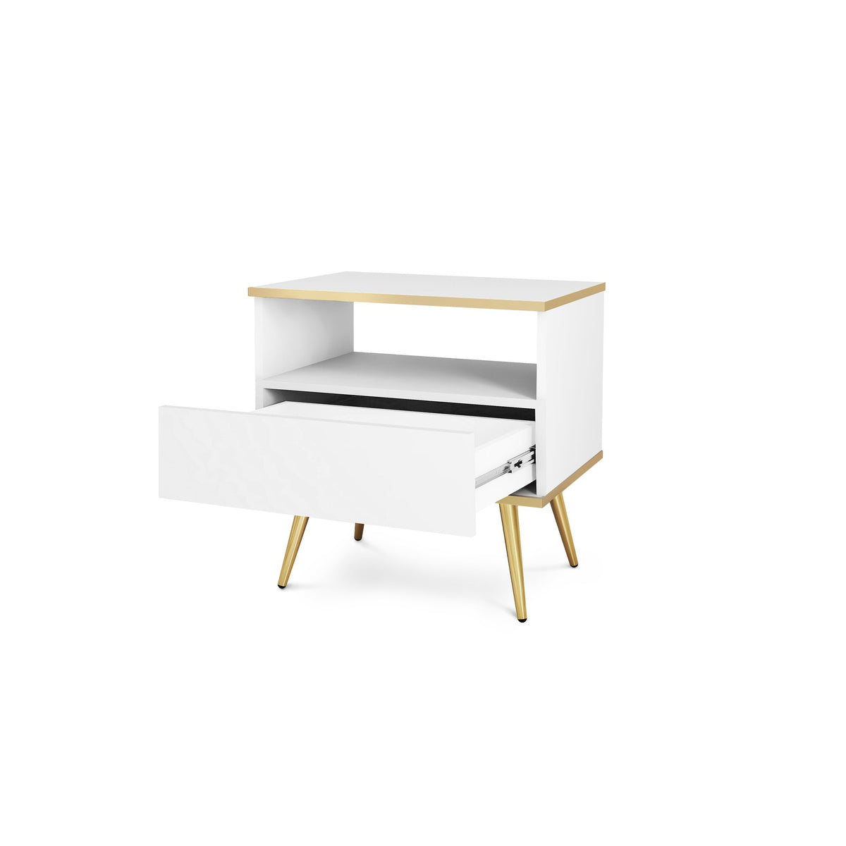 Meva Bedside Table 54x59 cm, Modern Classic Style – photo 9