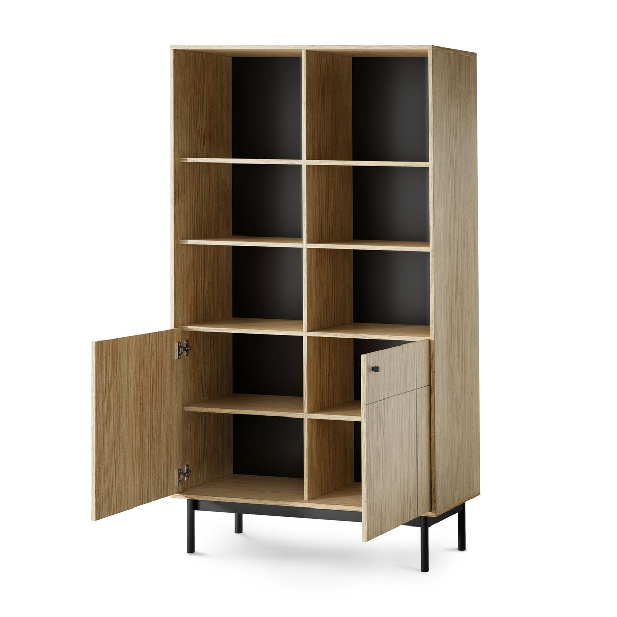 Sabi Display Cabinet 104x185 cm, Japandi Style – photo 8