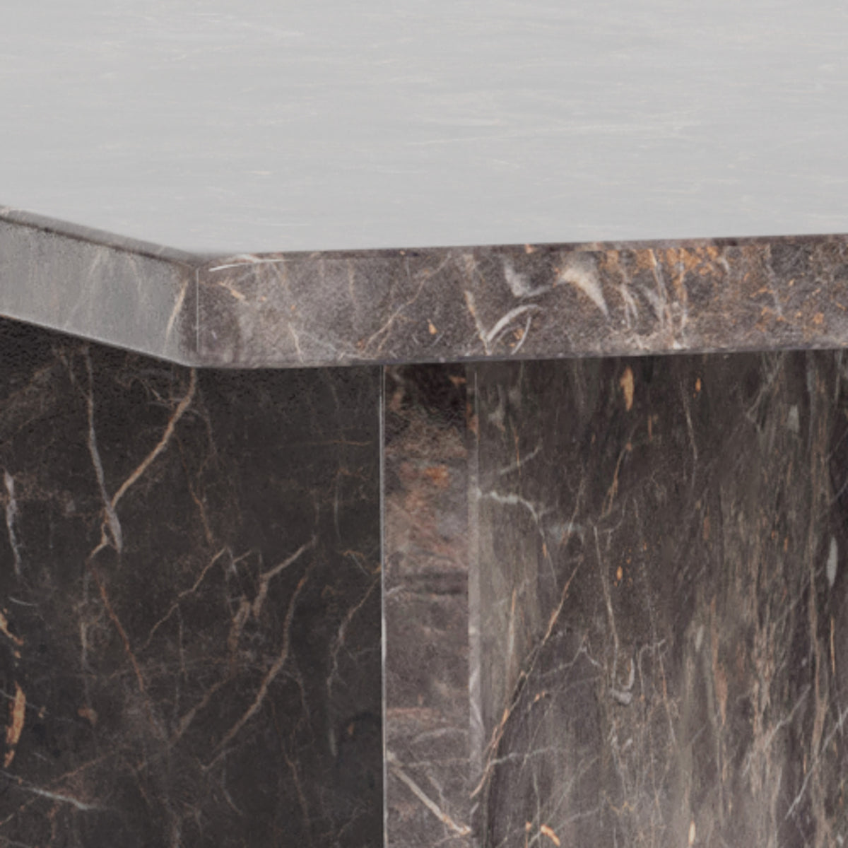 Plaris Coffee Table 90x42 cm, Elegant Style – close-up of details and texture