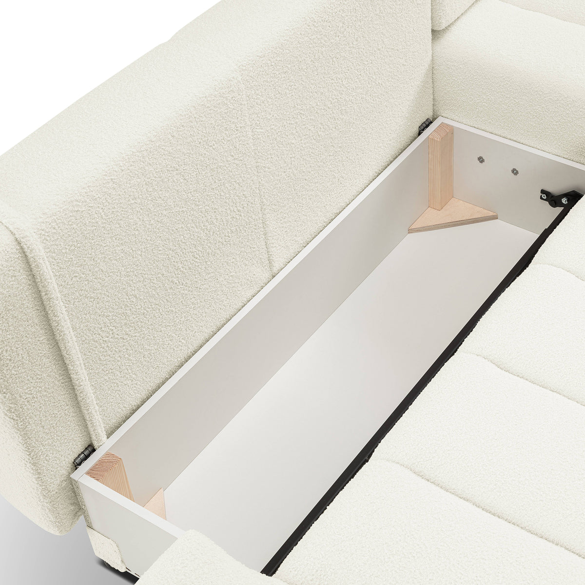 Baloa Corner Sofa Bed DL 276 cm, Modern Style
