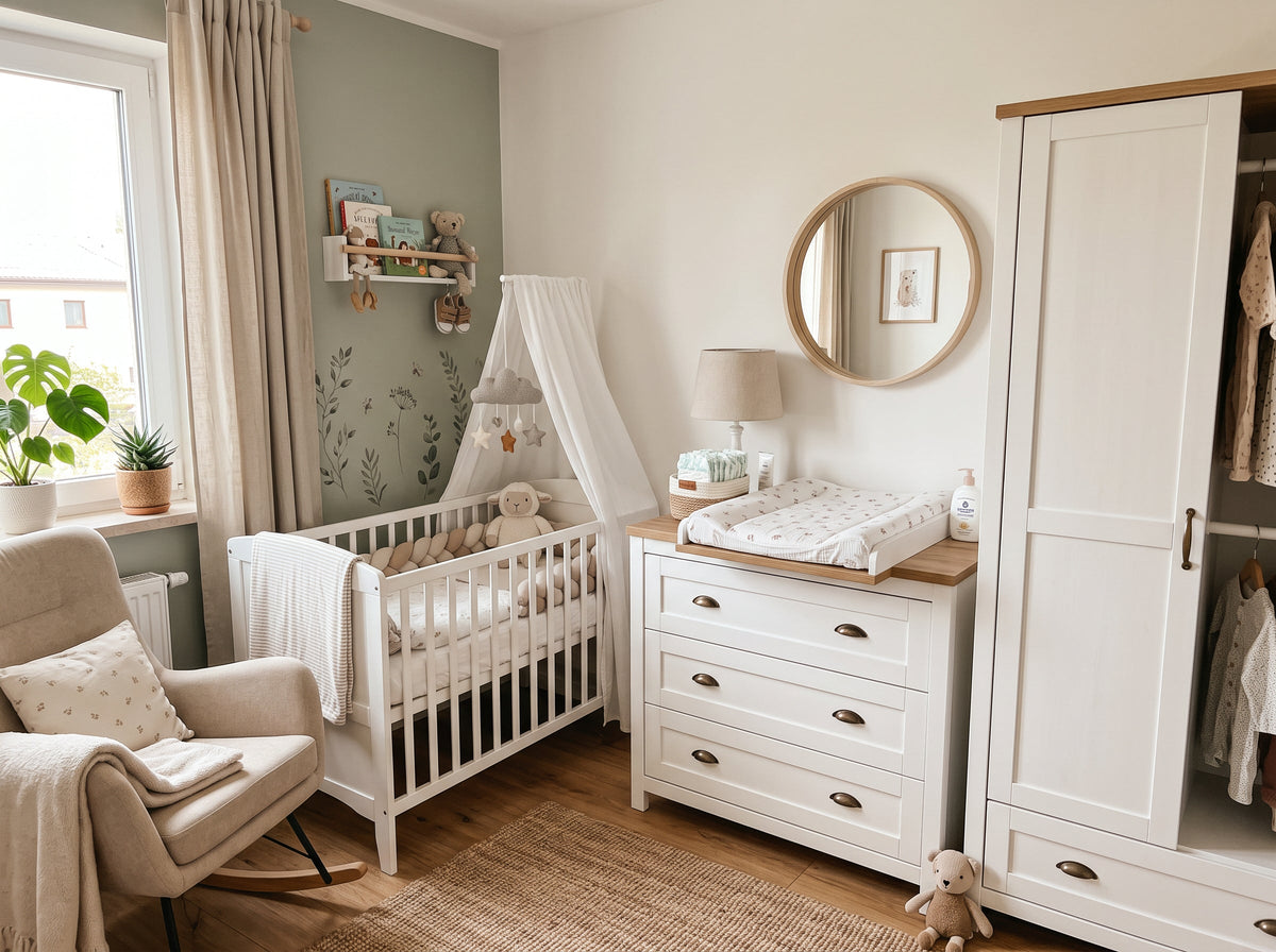 Babyzimmer einrichten - wie gestaltet man ein sicheres und gemütliches Zimmer fürs Baby?