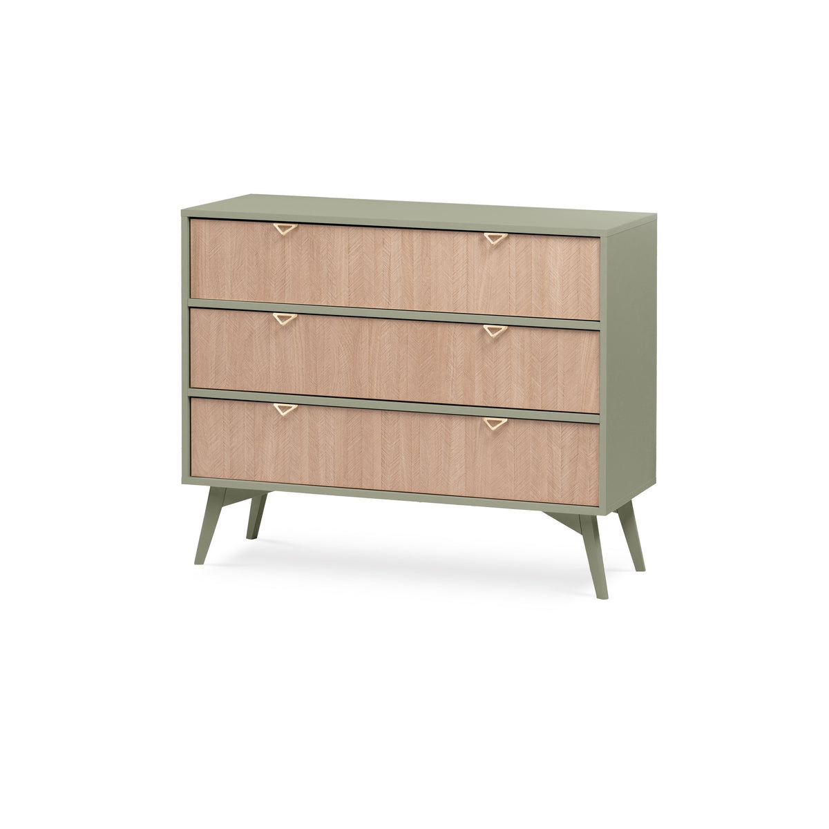 Mandala Chest of Drawers 106x80, Japandi Style – Eucalyptus