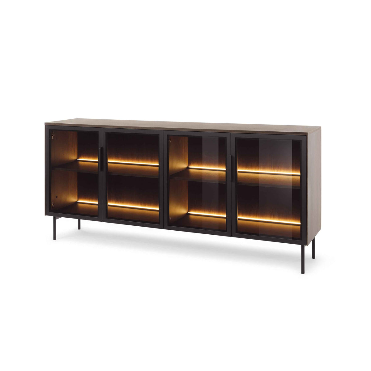 Lummer Sideboard with Doors 181x83, Elegant Style – Dunin Oak
