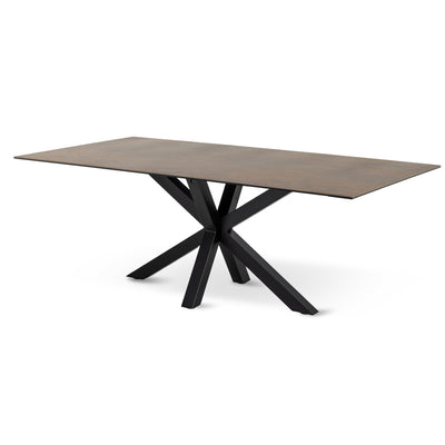 Oryss Dining Table 200x76 cm, Modern Style – Warm Taupe