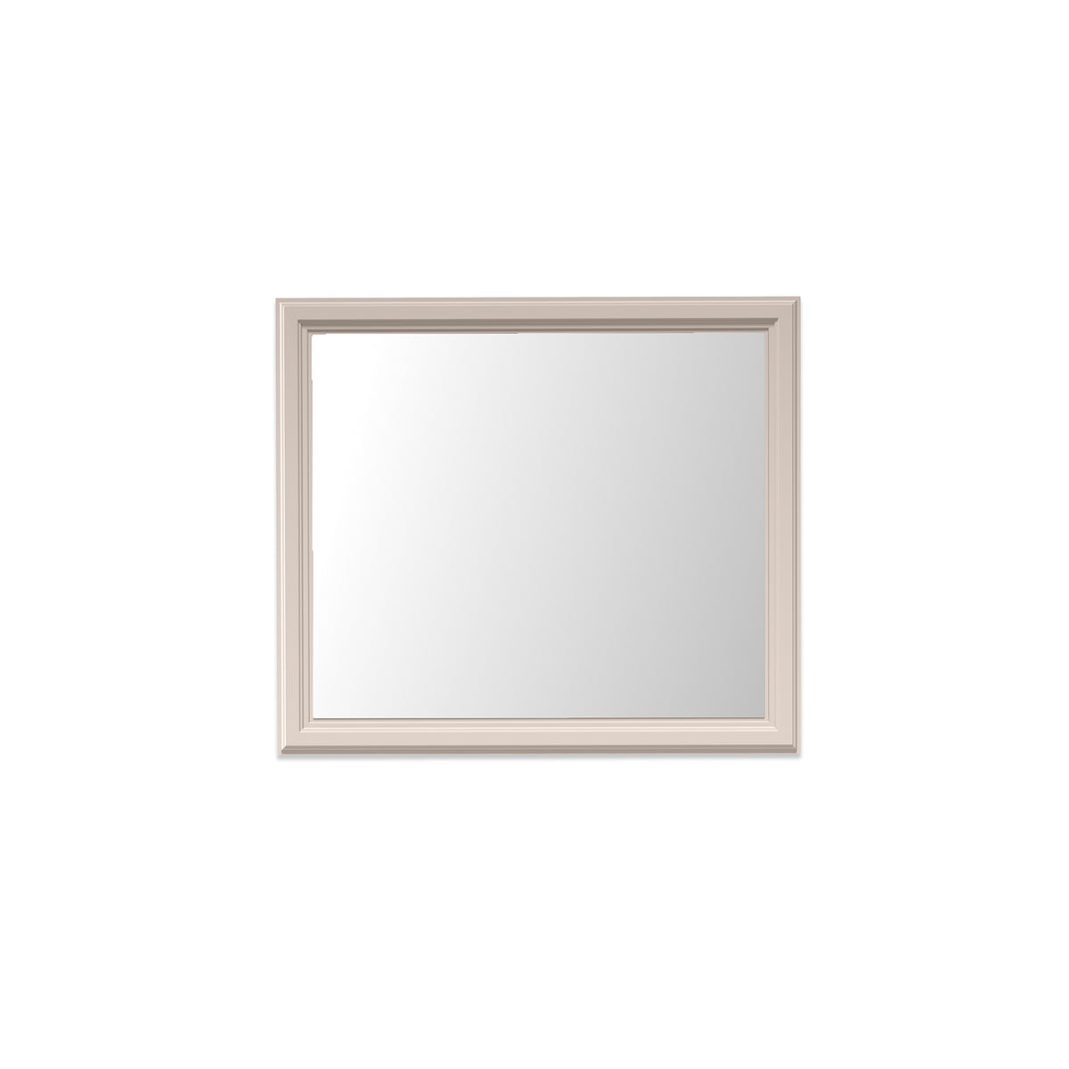 Serena Wall Mirror 92x80 with Decorative Frame, Classic Style – front view