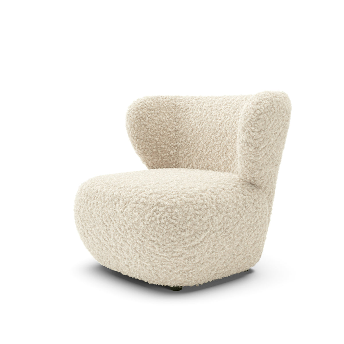 Olemo Armchair 82x74 cm, Japandi Style – angled view | Pillovely