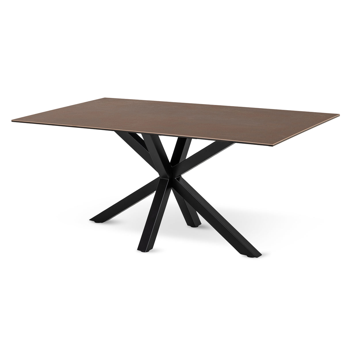 Oryss Dining Table 160x76 cm, Modern Style – Warm Taupe