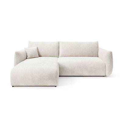 Alloro Corner Sofa Bed 257 cm, Modern Style – front view