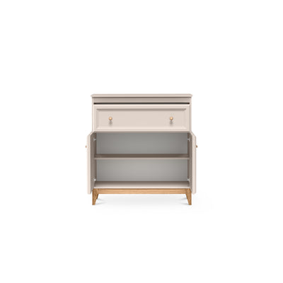 Serena Sideboard 92x100 for Hallway, Classic Style – with doors open