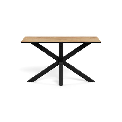 Oryss Classic Dining Table, Industrial Style – front view