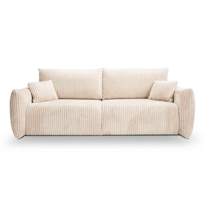 Alloro 3 Seater Sofa Bed 145x200 with Storage, Modern Style – front view