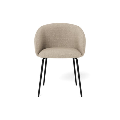 Delmo Set of Two Dining Chairs, Modern Style – front view