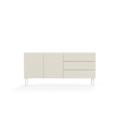 MuzZI Sideboard with Doors and Drawers 177x81, Modern Style – front view