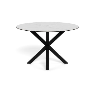 Stela Round Dining Table 119x76 cm, Modern Style – front view