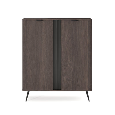 Velia Tall 2-door Sideboard 113x134, Soft Loft Style