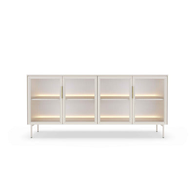 Lummer Sideboard with Doors 181x83, Elegant Style – front view
