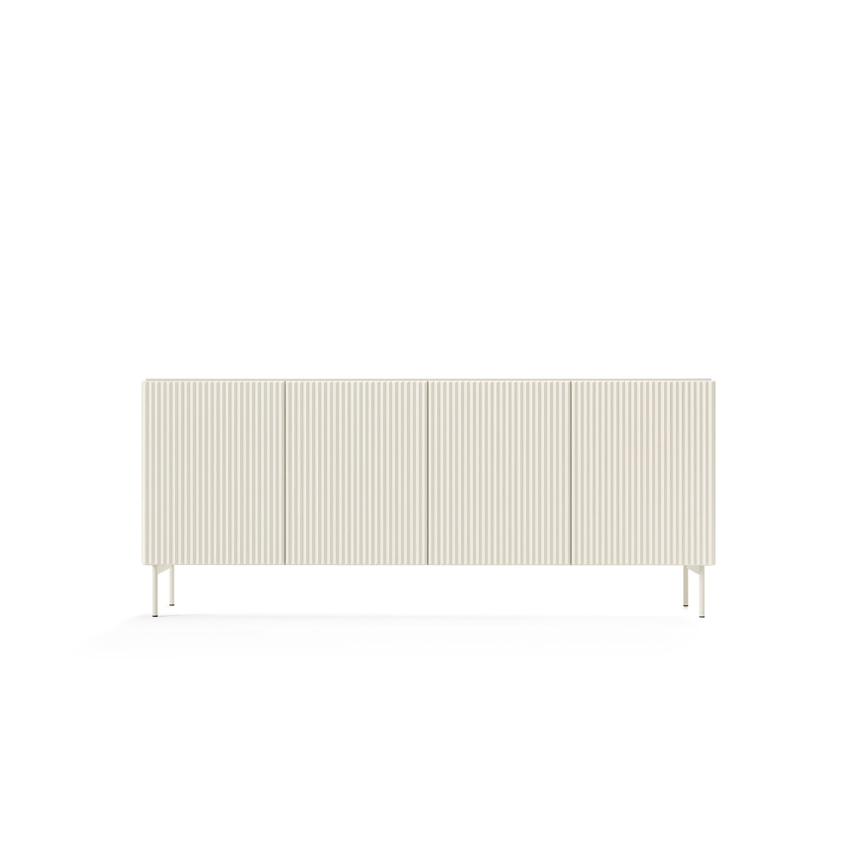 MuzZI Sideboard with Doors 195x81, Modern Style – front view