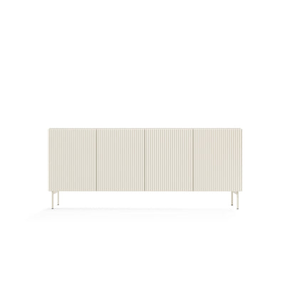 MuzZI Sideboard with Doors 195x81, Modern Style – front view
