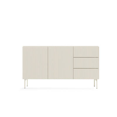 MuzZI Sideboard with Doors and Drawers 147x81, Modern Style – front view