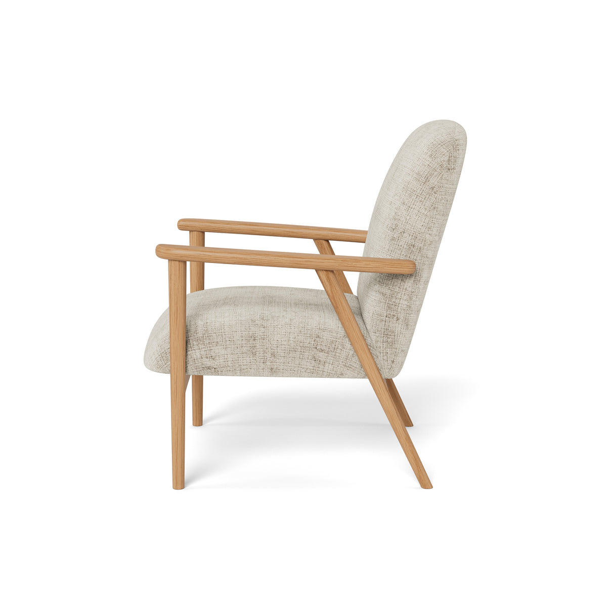 Ren Armchair, Scandinavian Style – side view