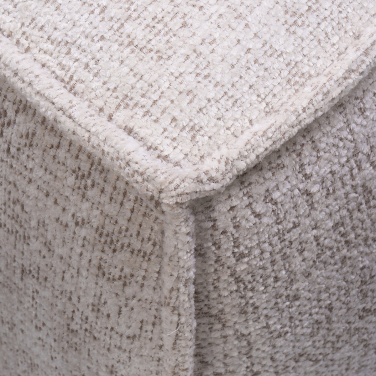 Brick Pouffe 94x40 cm, Modern Style – close-up of details and texture