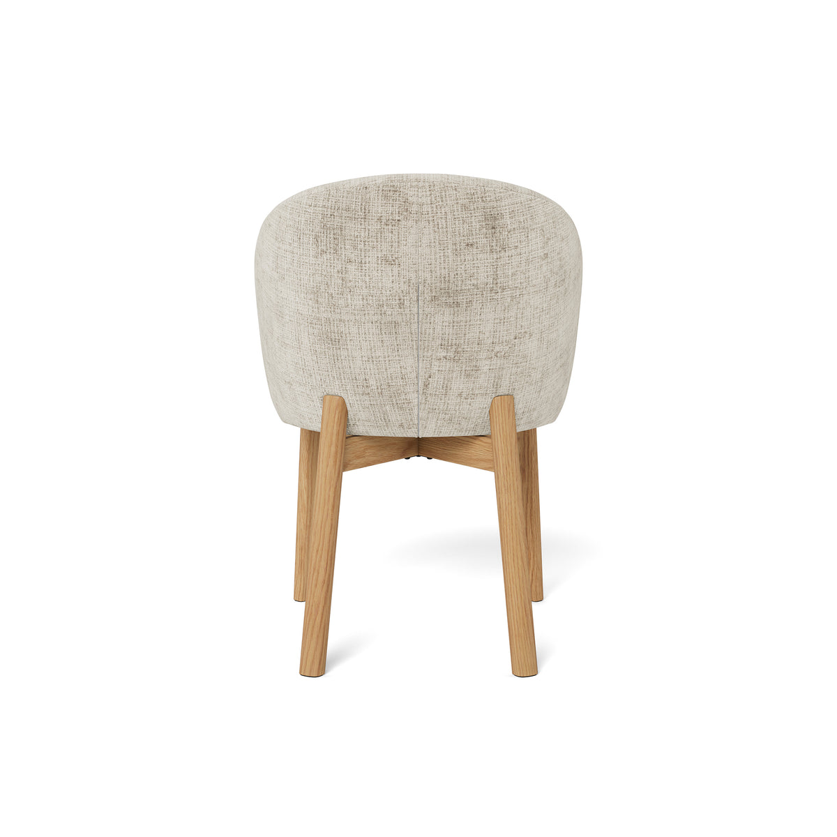 Melor Set of Two Chairs with Armrests, Modern Style – back view