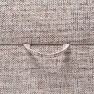 Gory Continental Divan Bed with Storage, Minimalist Style – close-up of details and texture