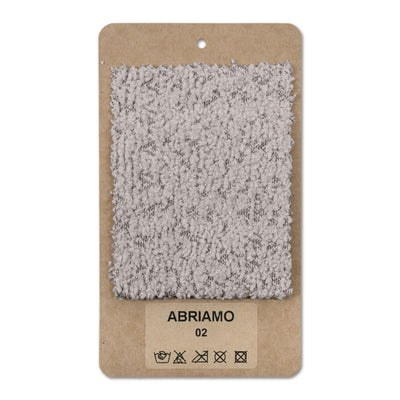 Échantillon de tissu Abriamo Gris cendré quartz (ABRIAMO 02)