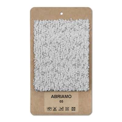 Échantillon de tissu Abriamo Cendre perlée (ABRIAMO 05)