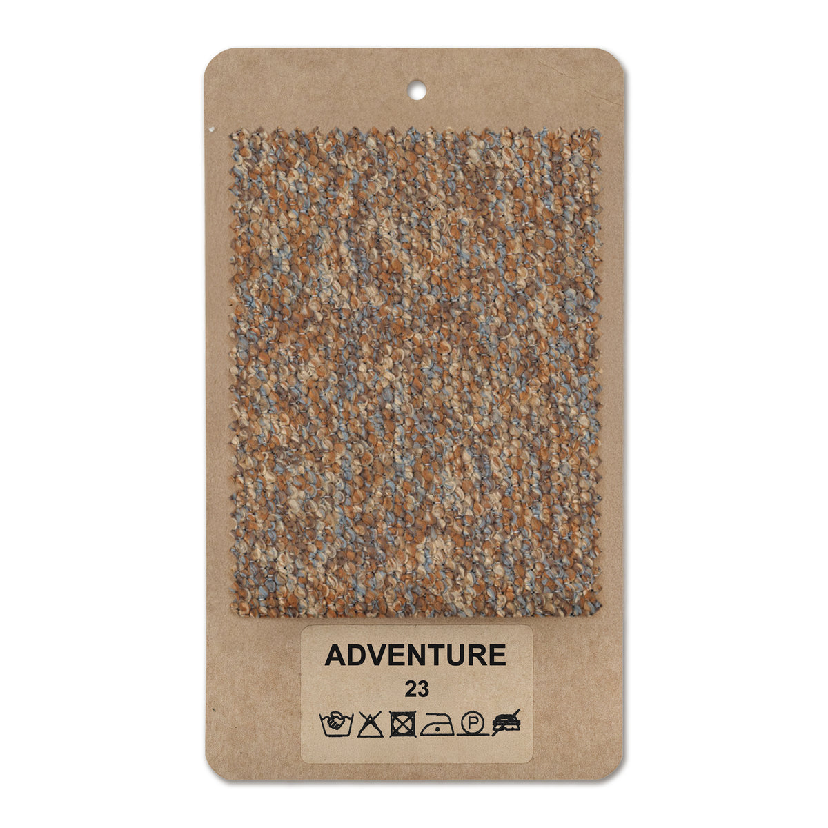 Fabric sample ADVENTURE Walnut Earth (ADVENTURE 23)