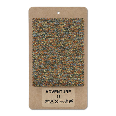 Échantillon de tissu ADVENTURE Lin brun (ADVENTURE 38)