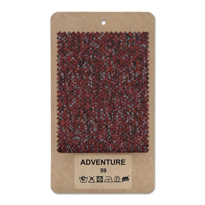 Échantillon de tissu ADVENTURE Brun acajou (ADVENTURE 59)