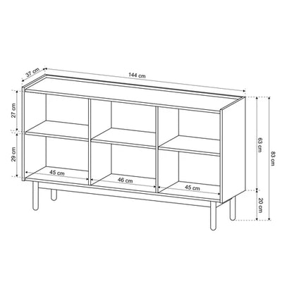 Anawa Sideboard 144x83, Scandinavian Style – photo 6
