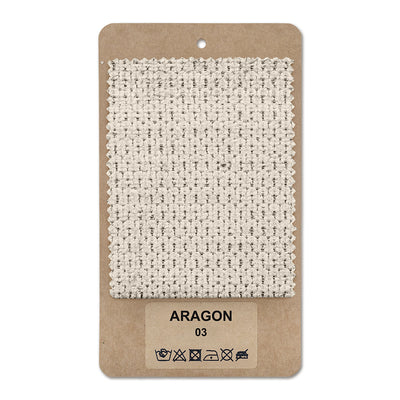 Échantillon de tissu ARAGON Taupe crème (ARAGON 03)