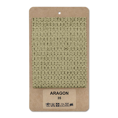 Échantillon de tissu ARAGON Lin doré (ARAGON 35)