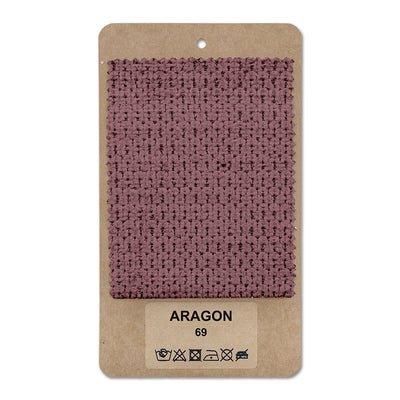 Échantillon de tissu ARAGON Bordeaux mat (ARAGON 69)