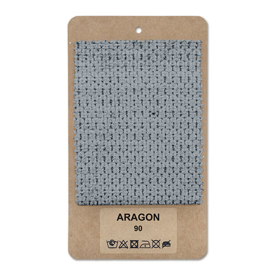 Échantillon de tissu ARAGON Brume gris bleuté (ARAGON 90)