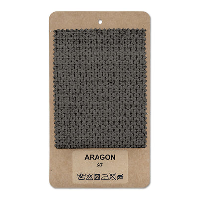 Échantillon de tissu ARAGON Brun basalte (ARAGON 97)