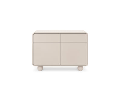 Ballo Sideboard 108x75, Japandi Style – front view