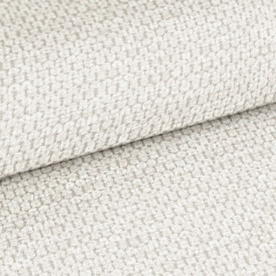 Échantillon de tissu ARAGON Blanc porcelaine (ARAGON 01)