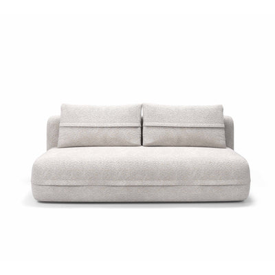 Lento 2 Seater Sofa Bed 206 cm, Minimalist Style – front view