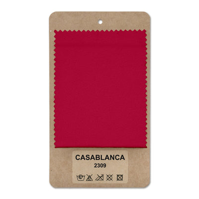 Échantillon de tissu Casablanca Rouge carmin (CASABLANCA 2309)