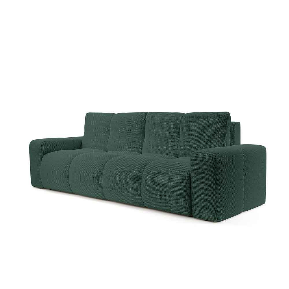 Soso 3 Seater Sofa Bed 149x200 with Storage, Modern Style – Yew Dusk (CURIO 37)