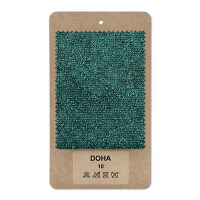 Fabric sample DOHA Turquoise Bay (DOHA 10)